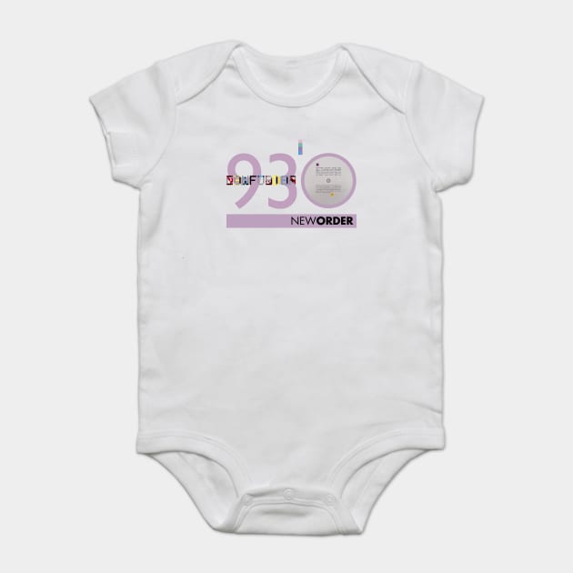 Confusion Fan Art Baby Bodysuit by Timeless Chaos